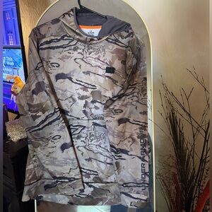 Under Armour Ridge Reaper Men’s Performance Hoodie - UA Barron Camo Pattern